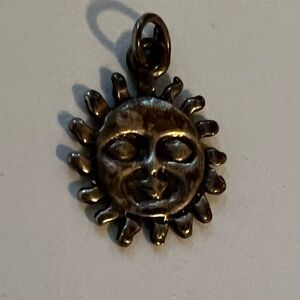 Sun Face Pendant Charm